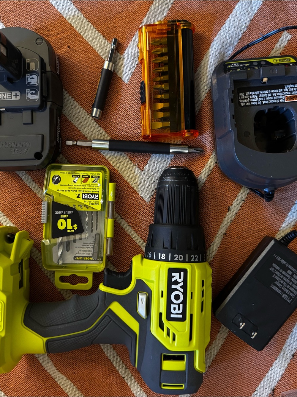 Ryobi Drill/Driver Set